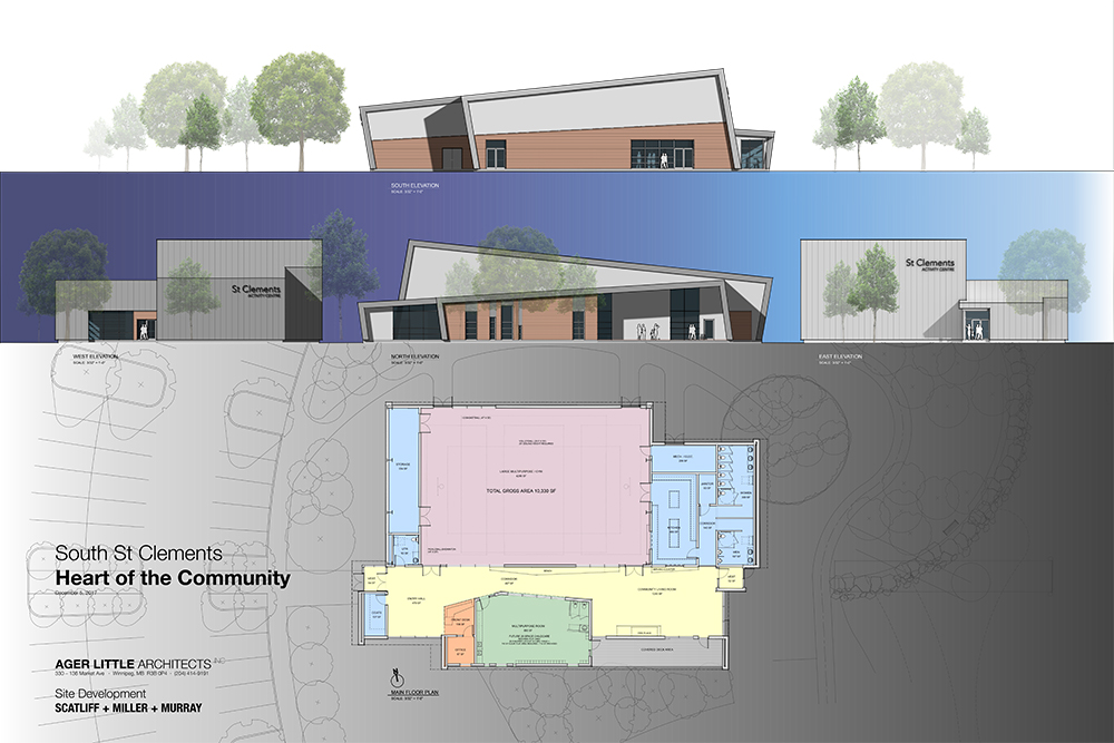South St. Clements Recreation Centre - building plans