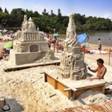 grand-beach sand-castle