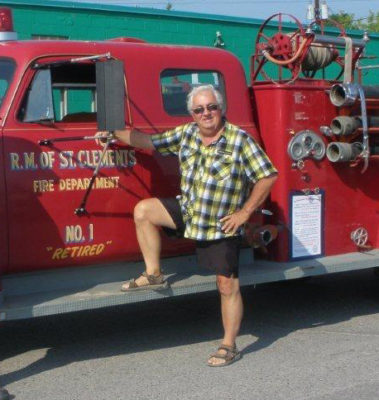 Ray Frey RM of St Clements Fire Department